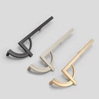Modern Split-Circle Cupboard Door Handles