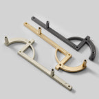 Modern Split-Circle Cupboard Door Handles