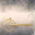 Modern Split-Circle Cupboard Door Handles