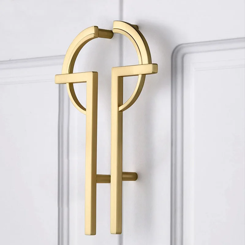 Modern Split-Circle Cupboard Door Handles