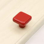 Modern Square Ceramic Cupboard Knobs