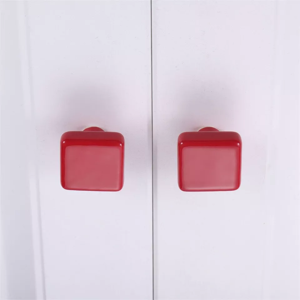 Modern Square Ceramic Cupboard Knobs