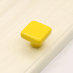 Modern Square Ceramic Cupboard Knobs