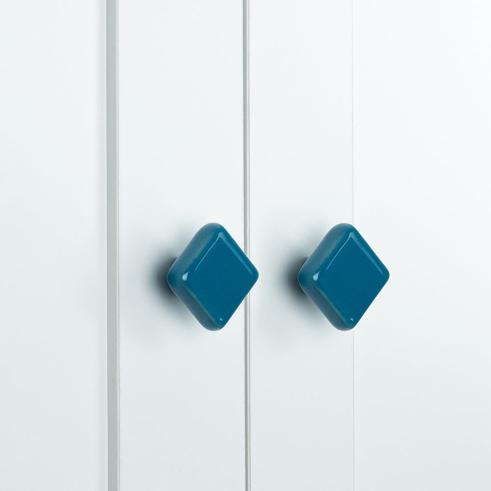 Modern Square Ceramic Cupboard Knobs