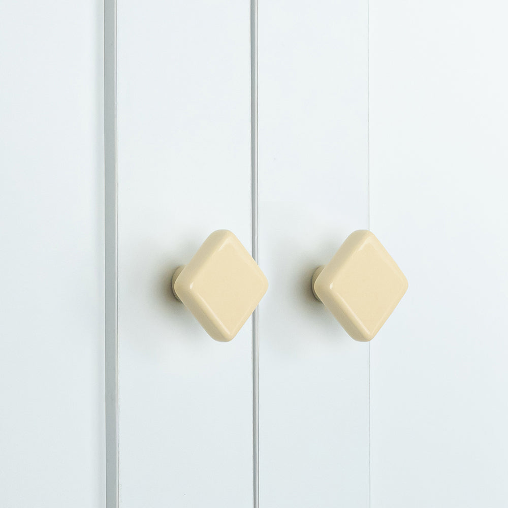 Modern Square Ceramic Cupboard Knobs