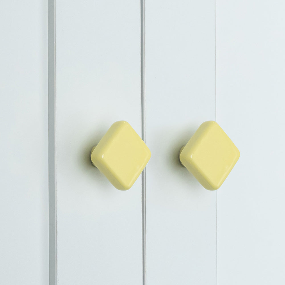 Modern Square Ceramic Cupboard Knobs
