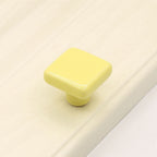 Modern Square Ceramic Cupboard Knobs