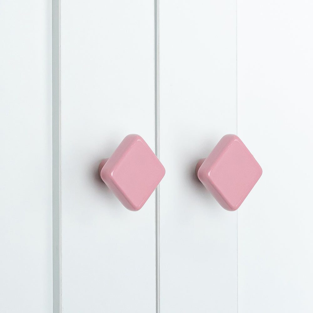 Modern Square Ceramic Cupboard Knobs