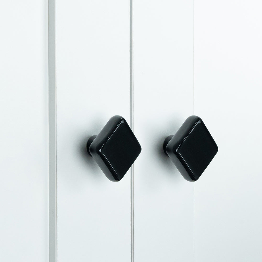 Modern Square Ceramic Cupboard Knobs