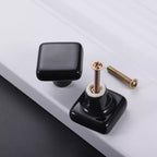 Modern Square Ceramic Cupboard Knobs