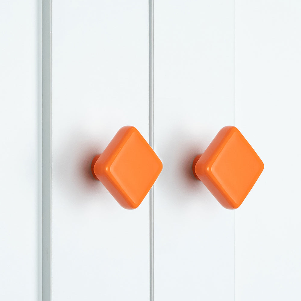 Modern Square Ceramic Cupboard Knobs
