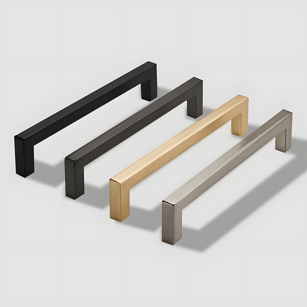 Modern Square Cupboard and Drawer Handles
