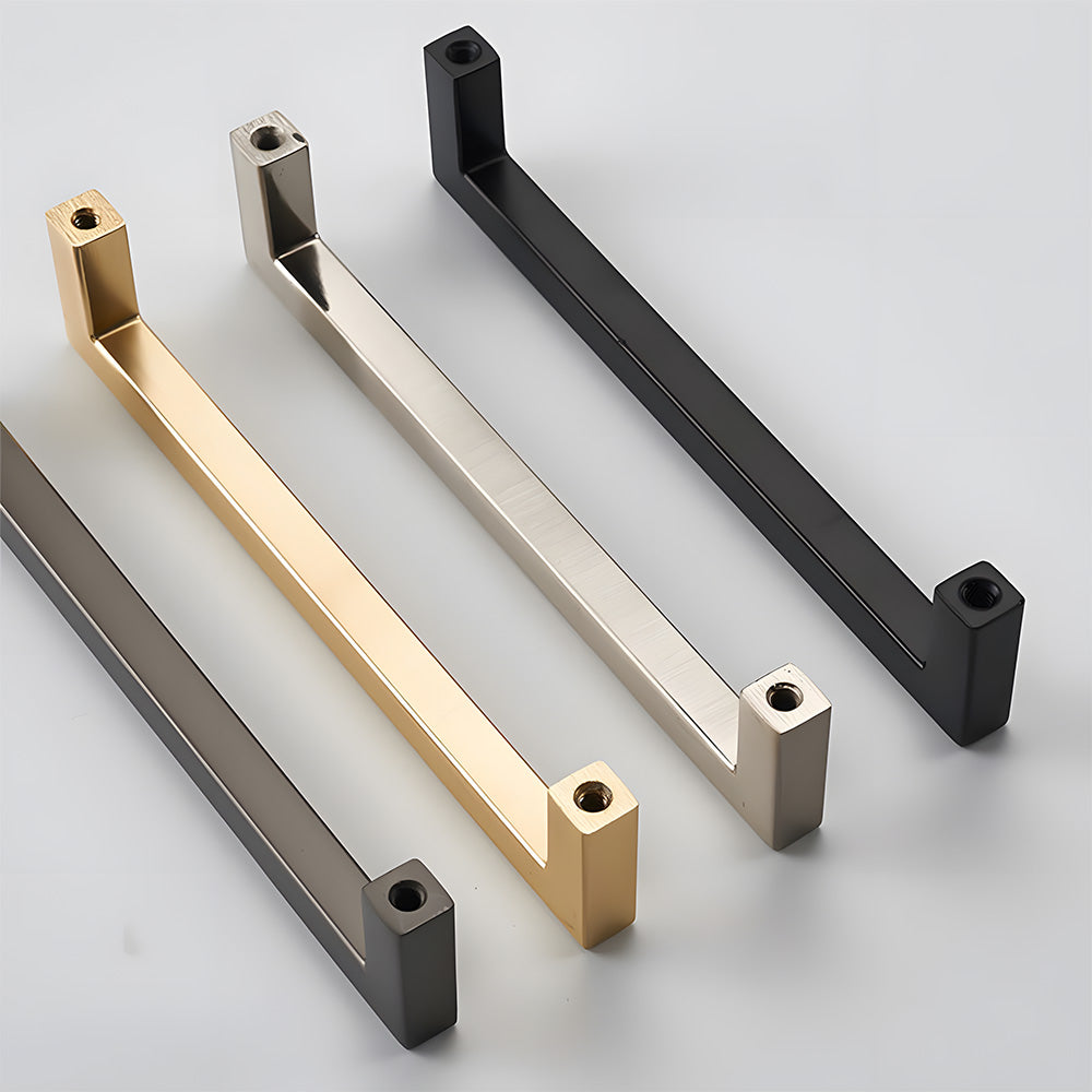 Modern Square Cupboard and Drawer Handles