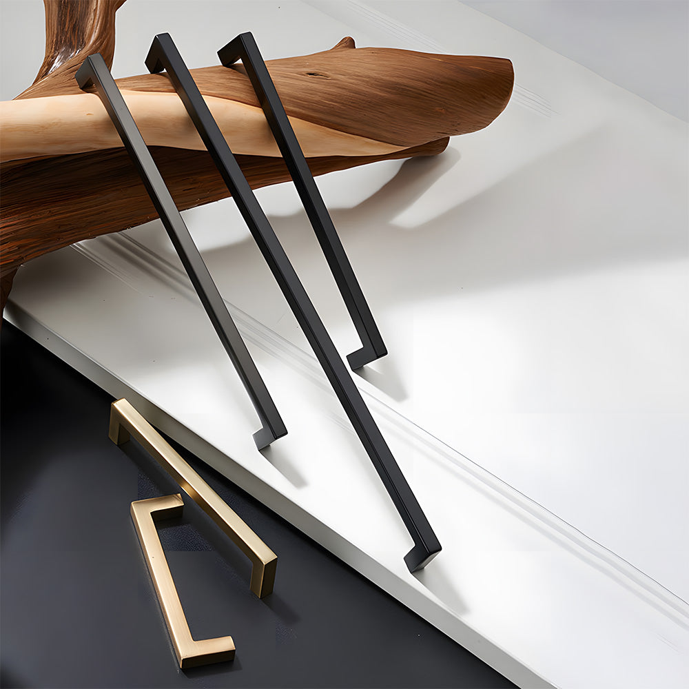 Modern Square Cupboard and Drawer Handles