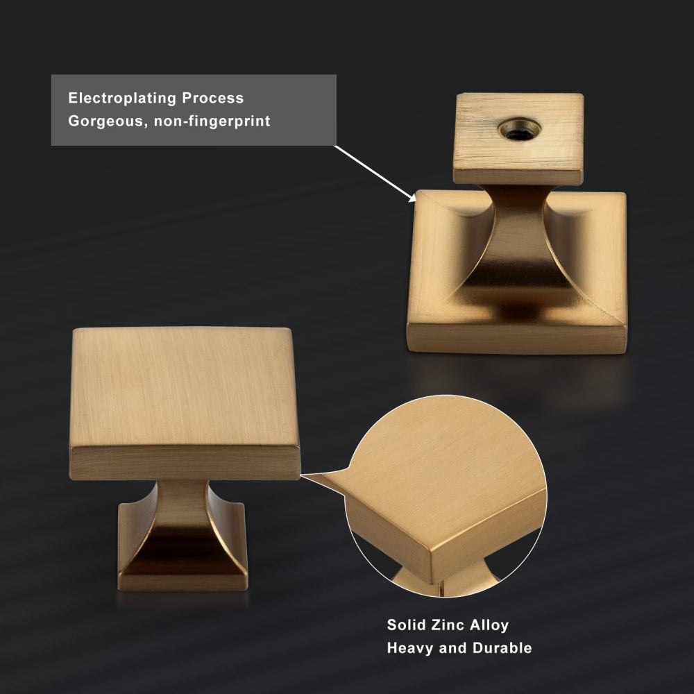 Modern Square Drawer Knobs