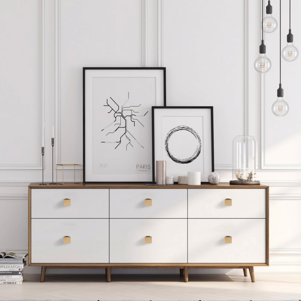 Modern Square Drawer Knobs