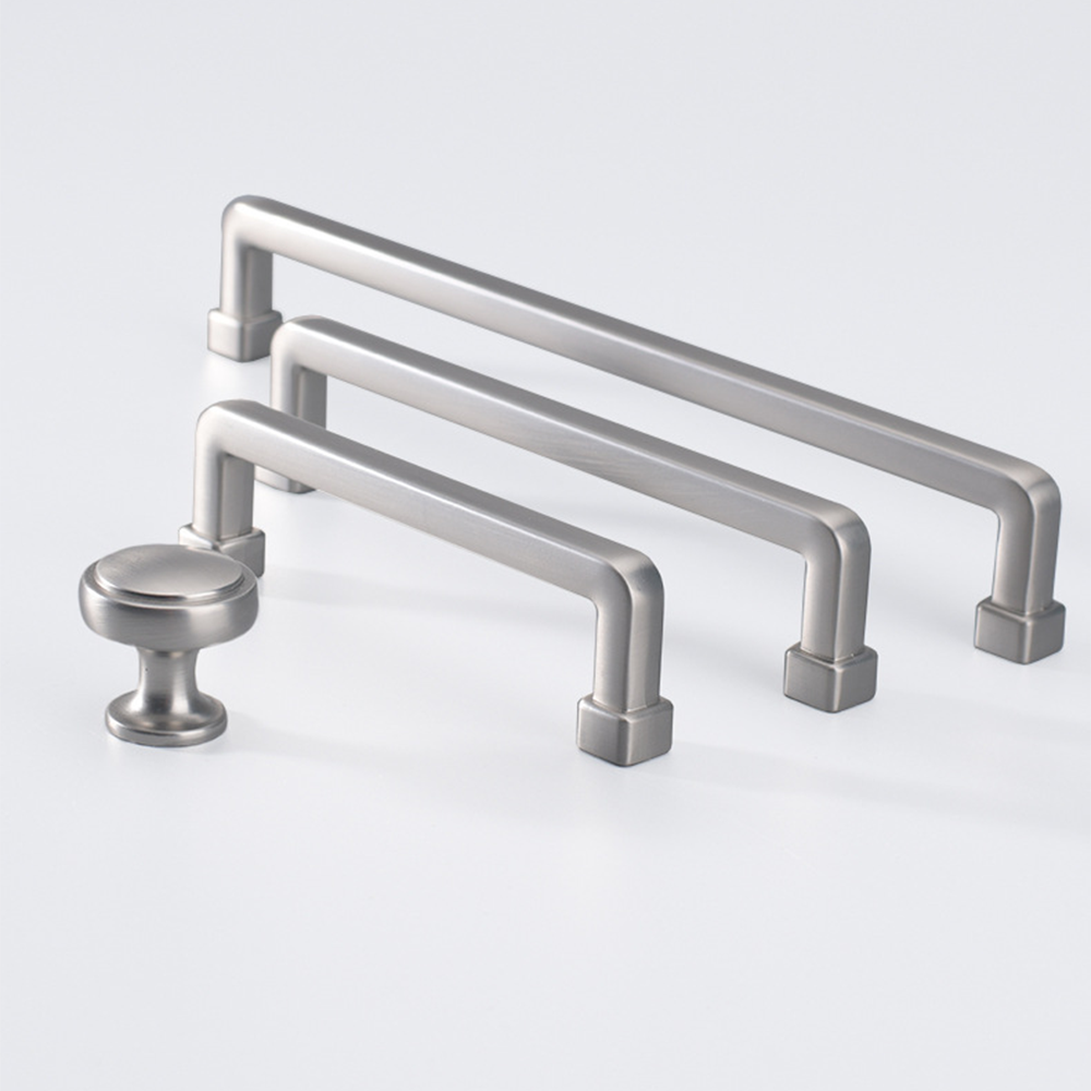 Modern Square-Footed Cupboard D Handles & Knobs