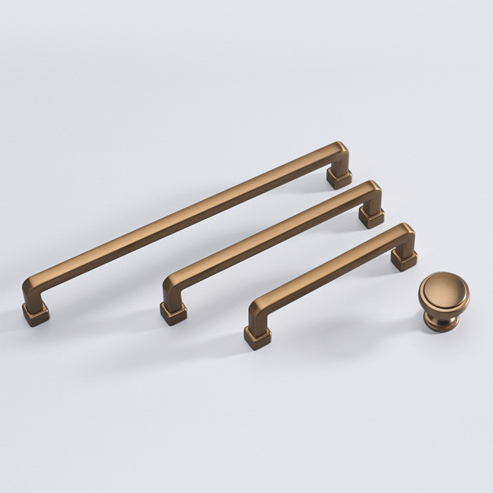 Modern Square-Footed Cupboard D Handles & Knobs