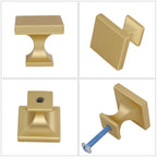Modern Square Kitchen Cupboard Knobs