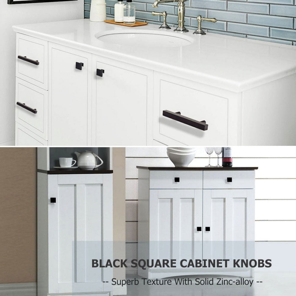 Modern Square Kitchen Cupboard Knobs