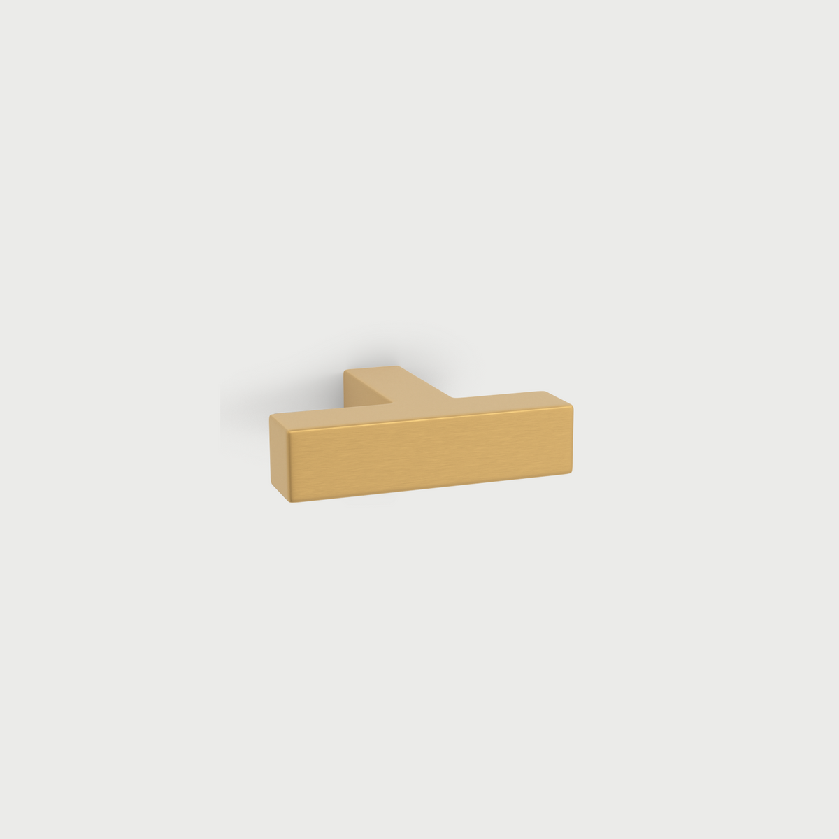 Modern Square T-Bar Drawer Knobs