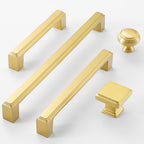 Modern Stepped Rectangular Cupboard Handles & Knobs