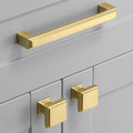 Modern Stepped Rectangular Cupboard Handles & Knobs