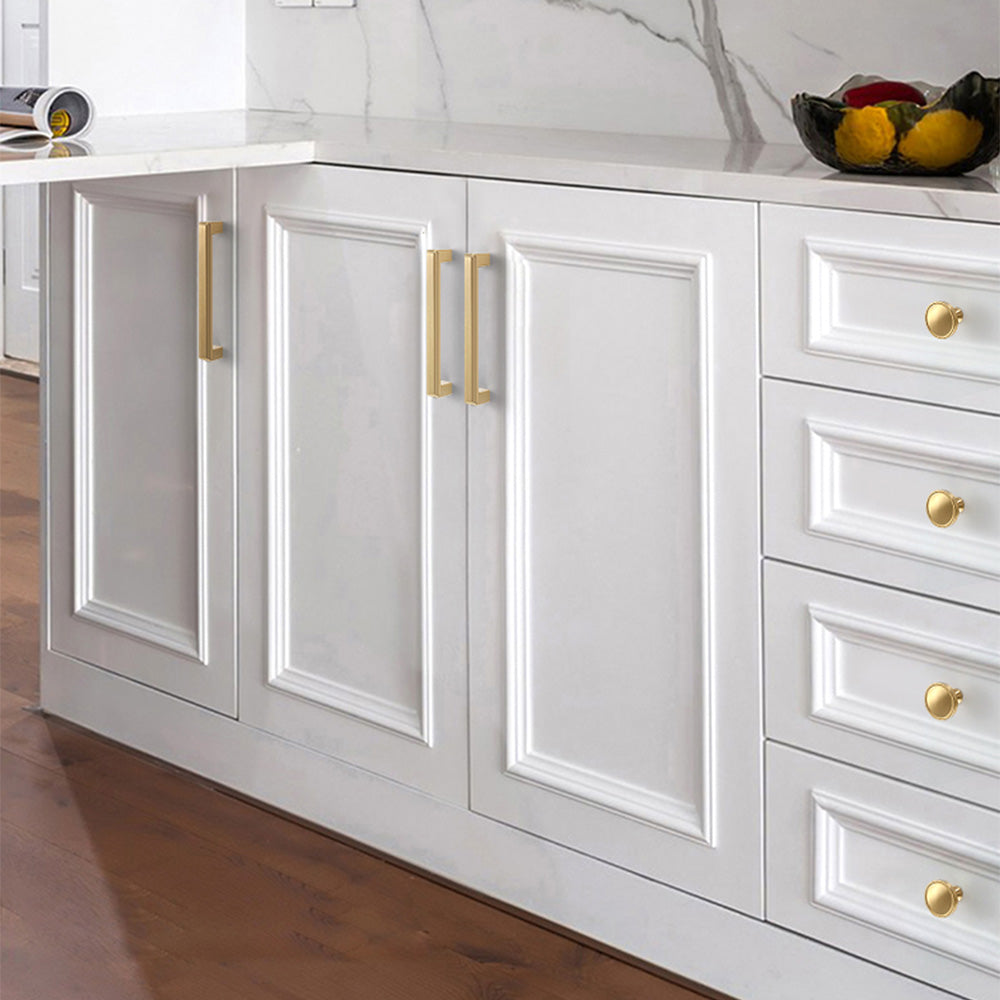 Modern Stepped Rectangular Cupboard Handles & Knobs