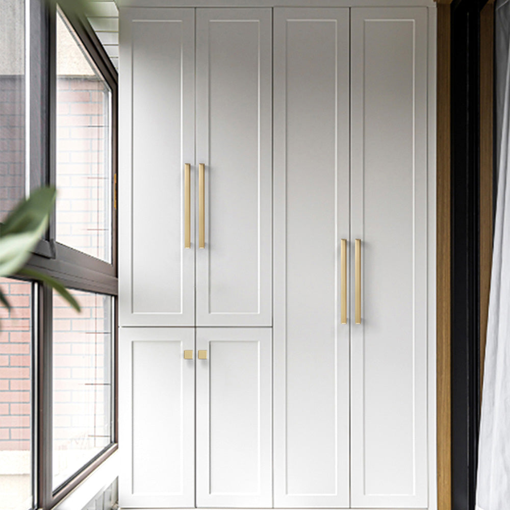 Modern Stepped Rectangular Cupboard Handles & Knobs
