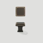 Modern Stepped Rectangular Cupboard Handles & Knobs