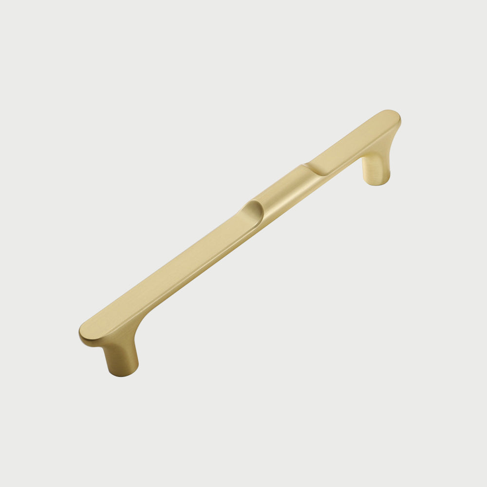 Modern Stepped T-Bar Cupboard Handles and Knobs