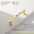 Modern Stepped T-Bar Cupboard Handles and Knobs