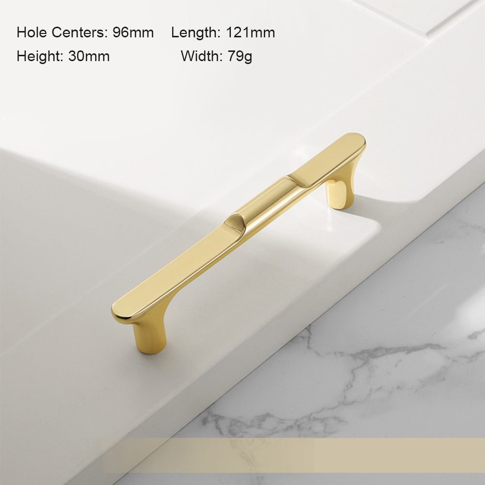 Modern Stepped T-Bar Cupboard Handles and Knobs
