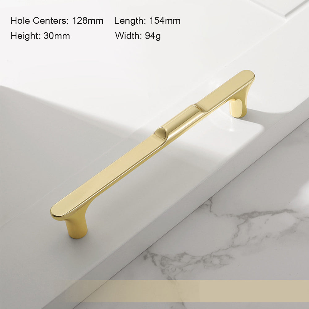Modern Stepped T-Bar Cupboard Handles and Knobs