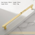 Modern Stepped T-Bar Cupboard Handles and Knobs
