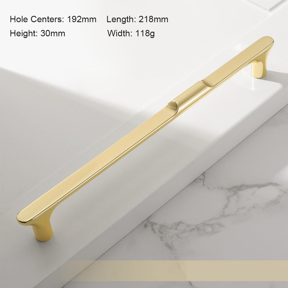 Modern Stepped T-Bar Cupboard Handles and Knobs
