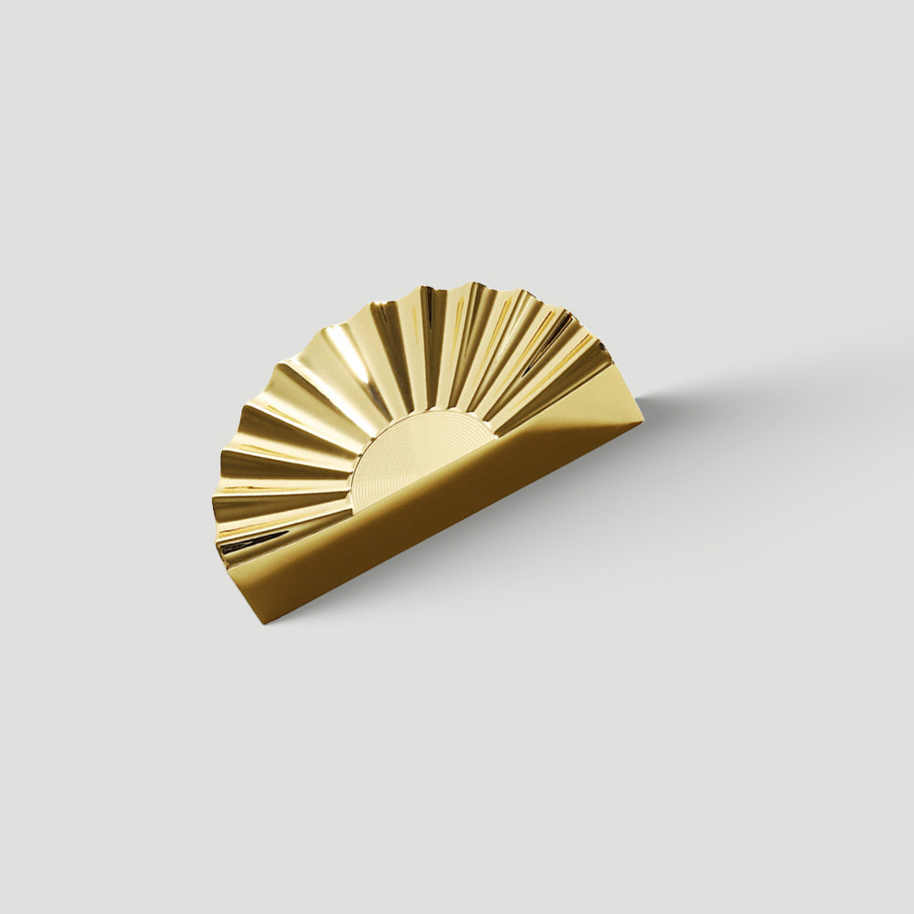 Modern Sunburst Half Moon Cupboard Handles