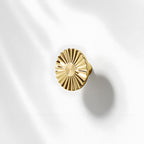 Modern Sunburst Half Moon Cupboard Handles