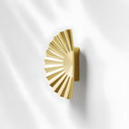 Modern Sunburst Half Moon Cupboard Handles