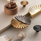 Modern Sunburst Half Moon Cupboard Handles