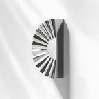 Modern Sunburst Half Moon Cupboard Handles