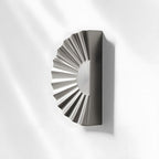 Modern Sunburst Half Moon Cupboard Handles