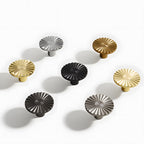 Modern Sunburst Half Moon Cupboard Handles