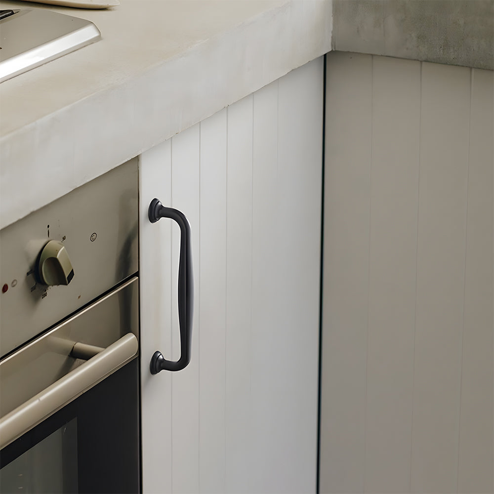 Modern Tapered D Wardrobe and Cupboard Handles