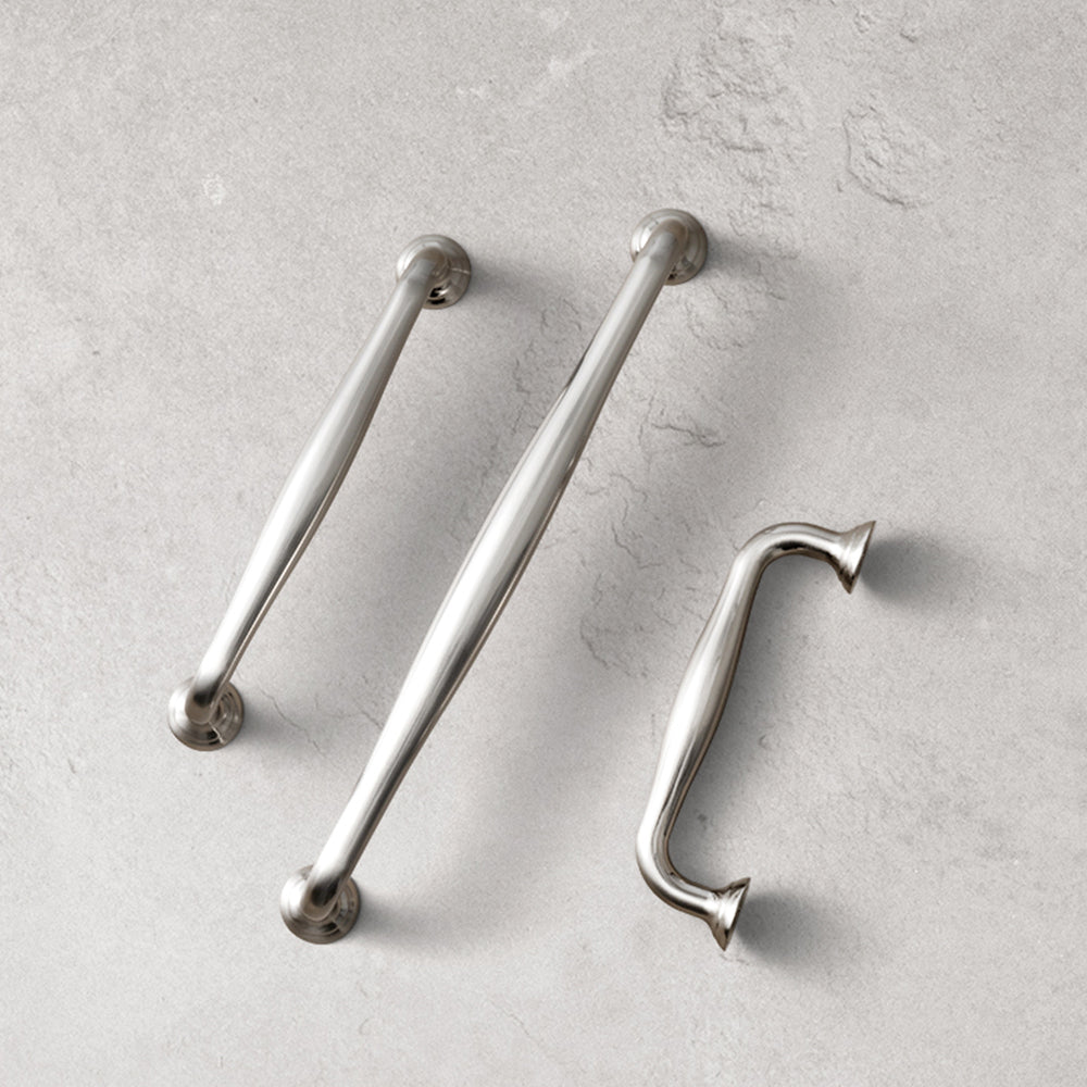 Modern Tapered D Wardrobe and Cupboard Handles
