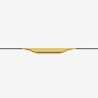 Modern Tapered-Lip Aluminium Edge Pull Handles