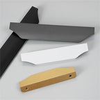 Modern Tapered-Lip Aluminium Edge Pull Handles