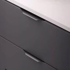 Modern Tapered-Lip Aluminium Edge Pull Handles