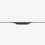 Modern Tapered-Lip Aluminium Edge Pull Handles
