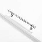 Modern Tapered Zinc Alloy T-Bar Cupboard Handles and Knobs
